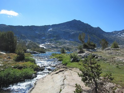 Outlet from Marie Lake